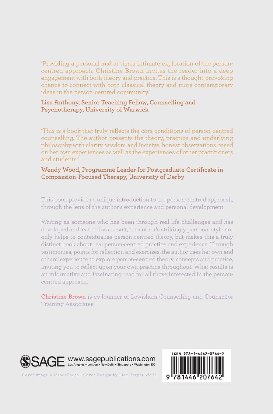 Rückseitencover Understanding Person-Centred Counselling