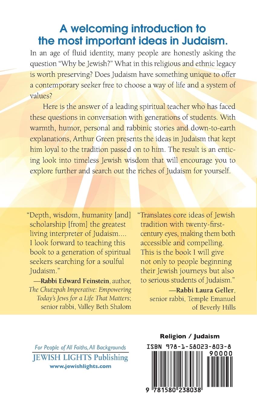Rückseitencover Judaism's Ten Best Ideas