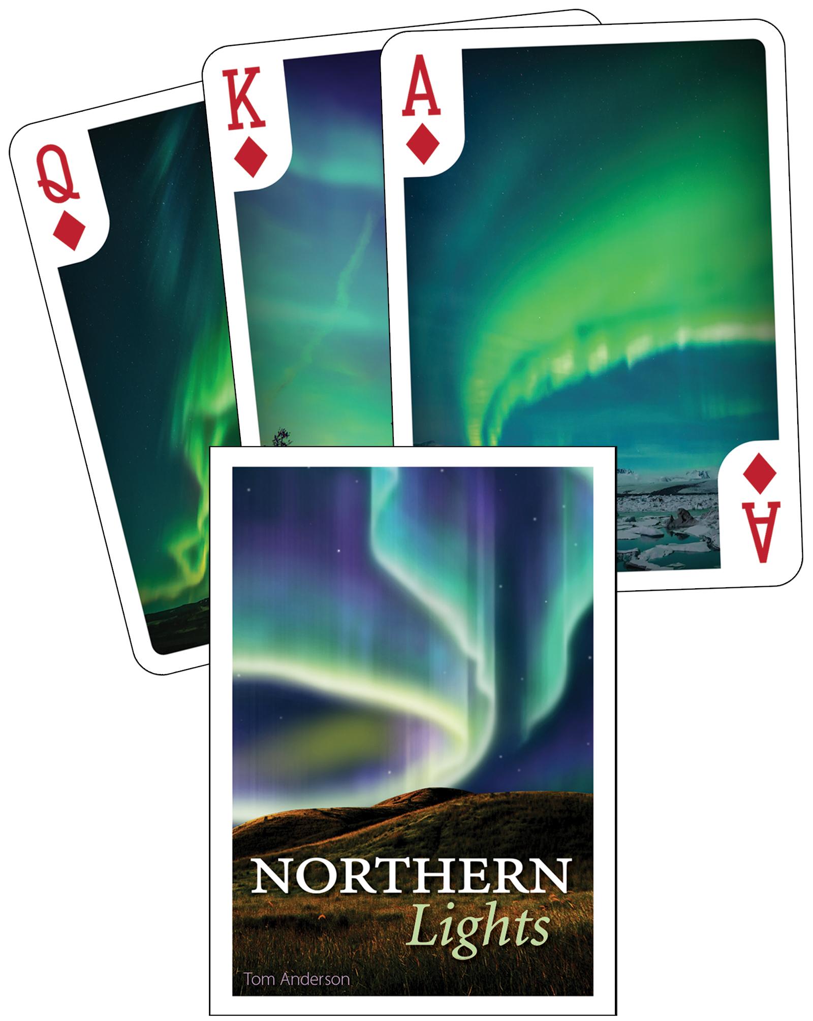 Vorderes Coverbild Northern Lights Playing Cards
