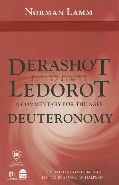 Vorderes Coverbild Derashot LeDorot: Deuteronomy