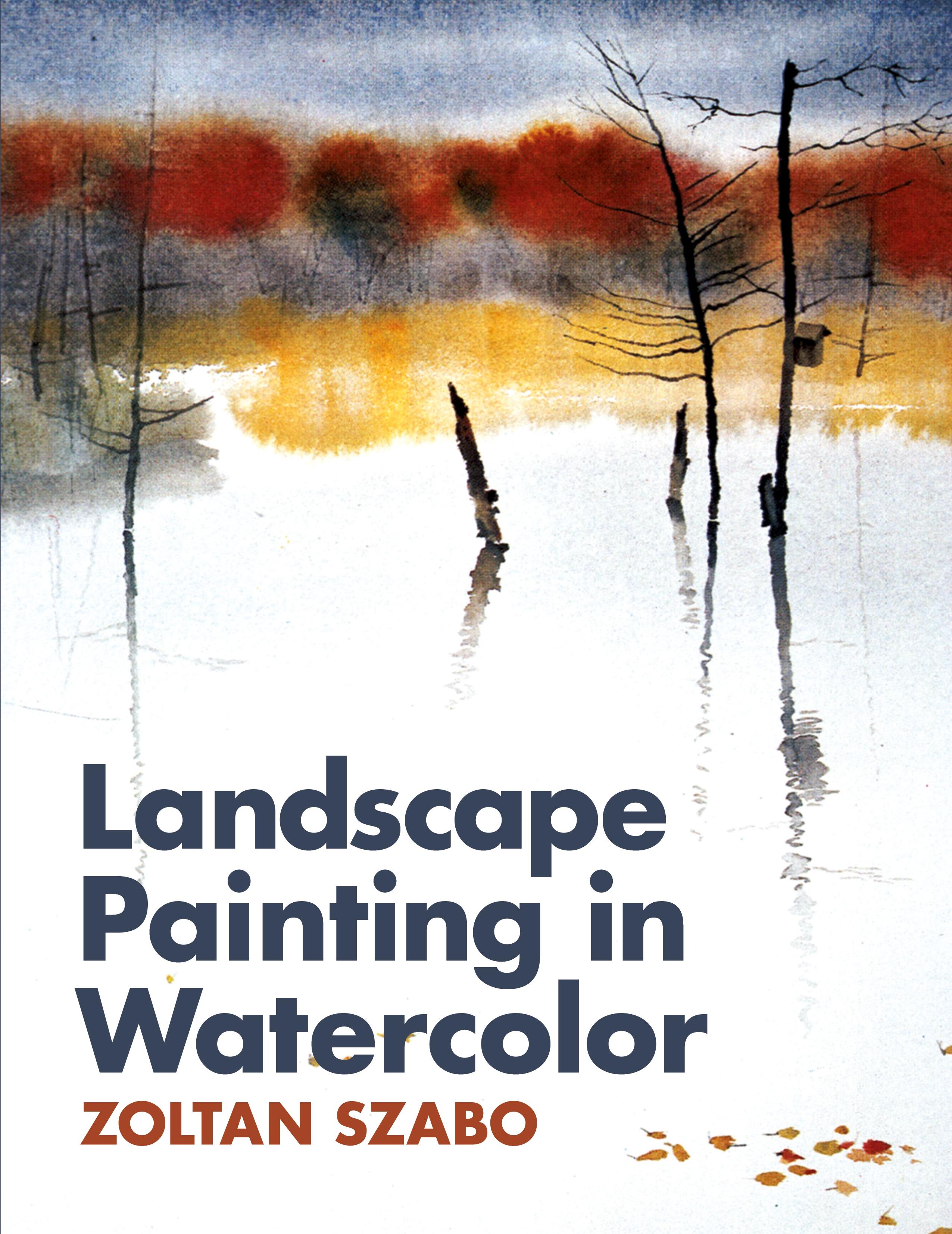Vorderes Coverbild Landscape Painting in Watercolor