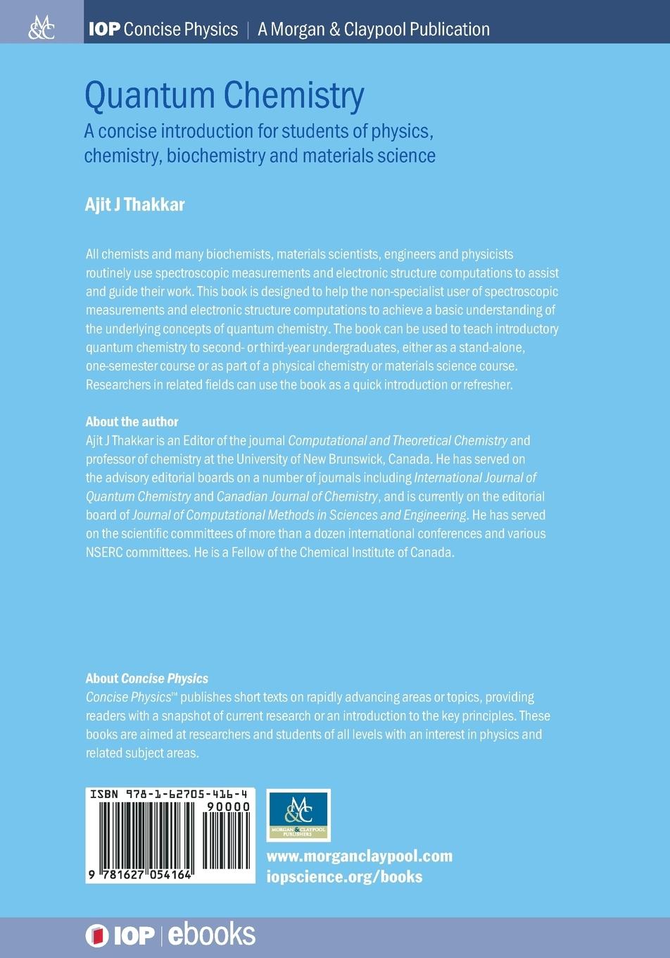 Rückseitencover Quantum Chemistry