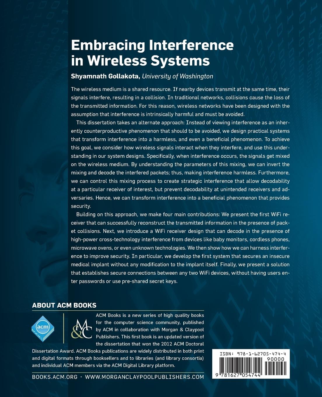 Rückseitencover Embracing Interference in Wireless Systems