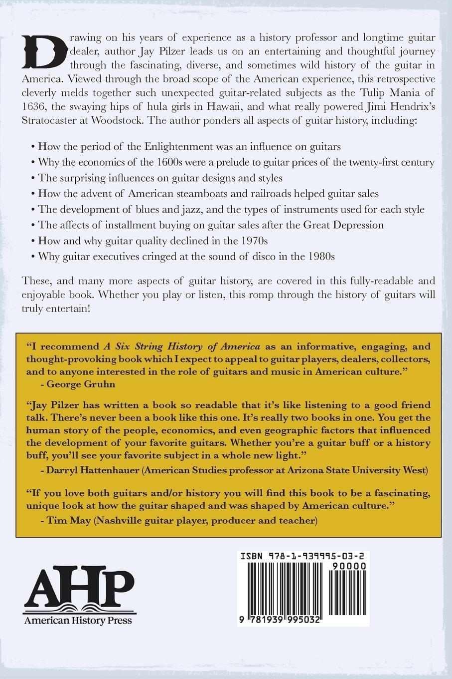 Rückseitencover A Six String History of America