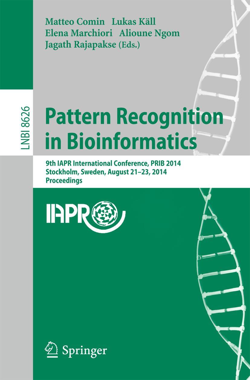 Vorderes Coverbild Pattern Recognition in Bioinformatics