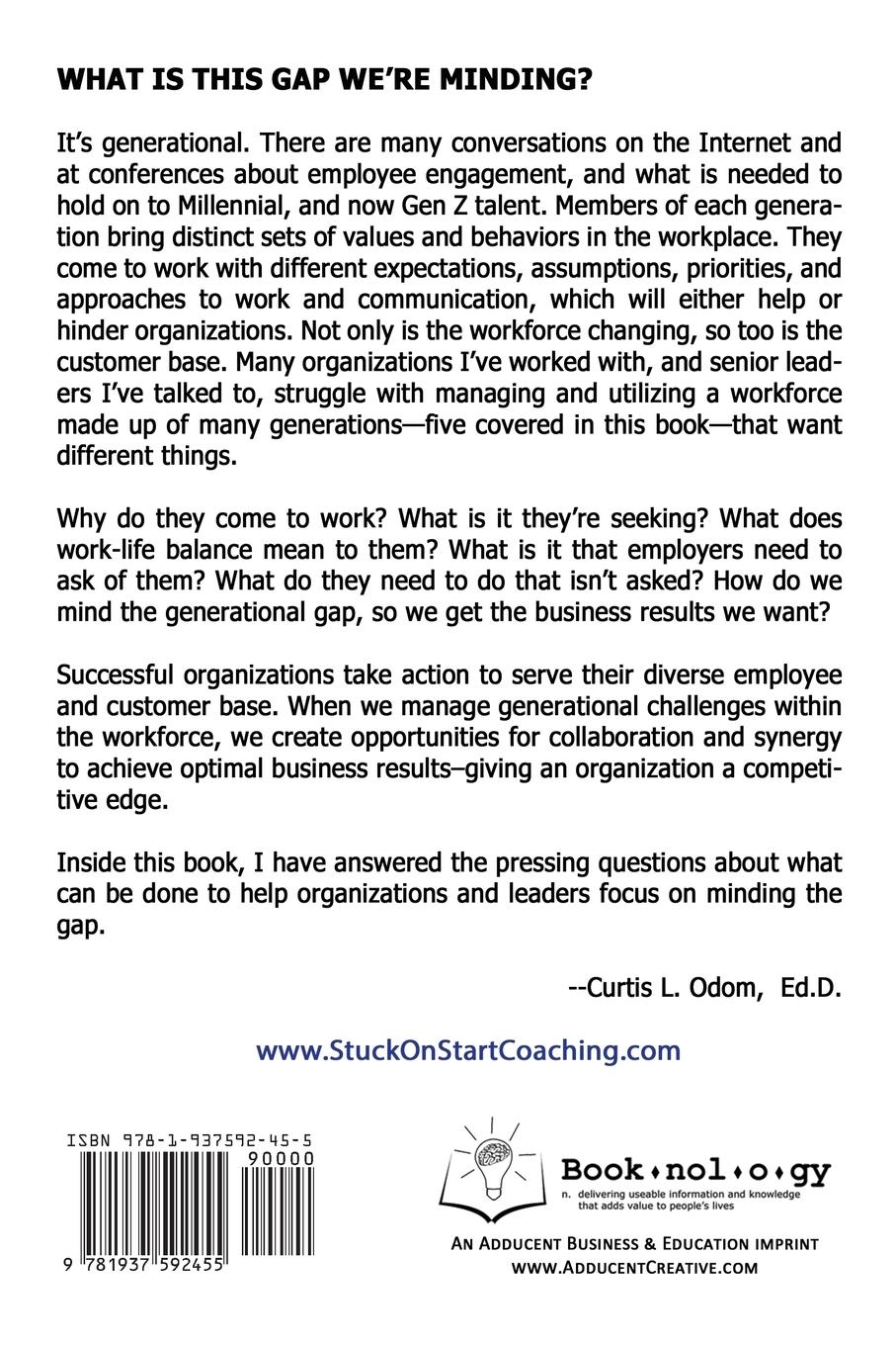 Rückseitencover Mind the Gap