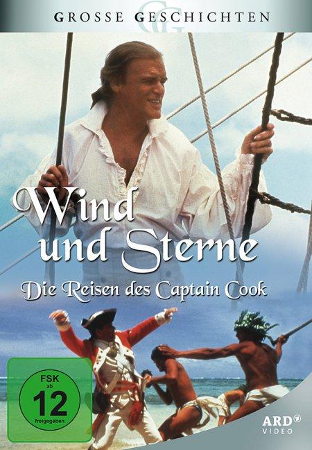 Vorderes Coverbild Wind und Sterne - Die Reisen des Captain Cook