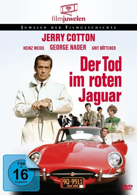 Vorderes Coverbild Der Tod im roten Jaguar