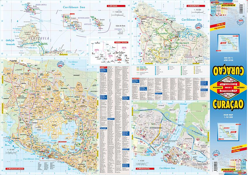 Beispielinhalt (Bild) Curaçao 1 : 85 000