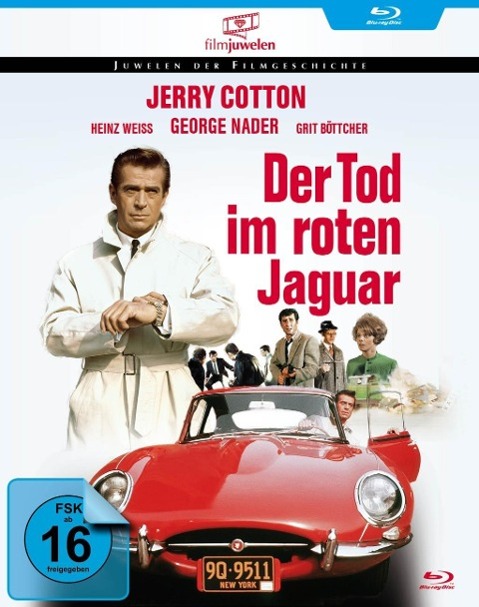 Vorderes Coverbild Der Tod im roten Jaguar