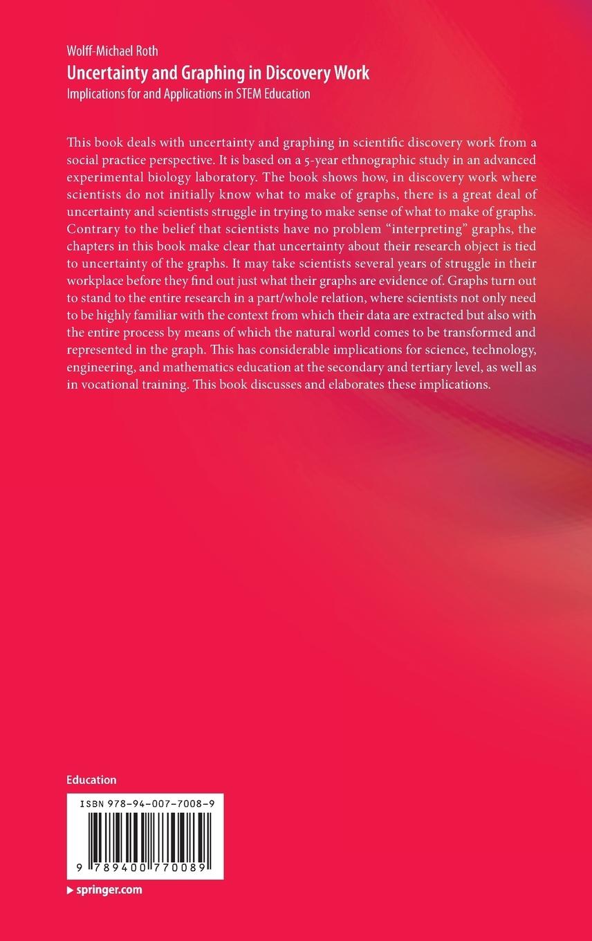 Rückseitencover Uncertainty and Graphing in Discovery Work