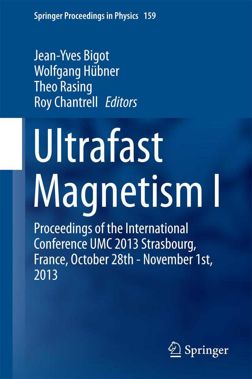 Vorderes Coverbild Ultrafast Magnetism I