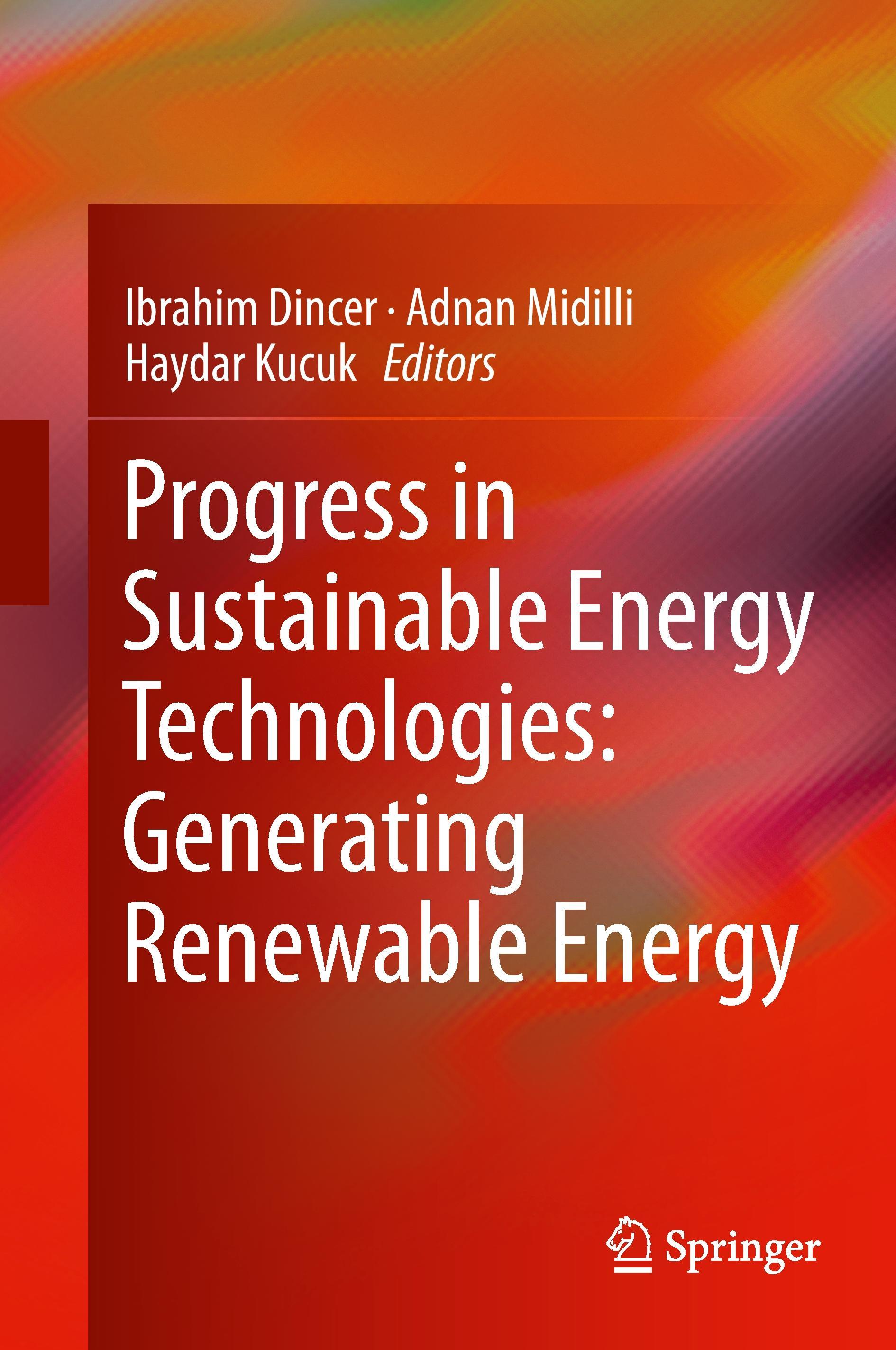 Vorderes Coverbild Progress in Sustainable Energy Technologies: Generating Renewable Energy