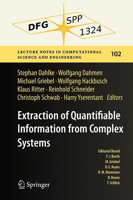 Vorderes Coverbild Extraction of Quantifiable Information from Complex Systems