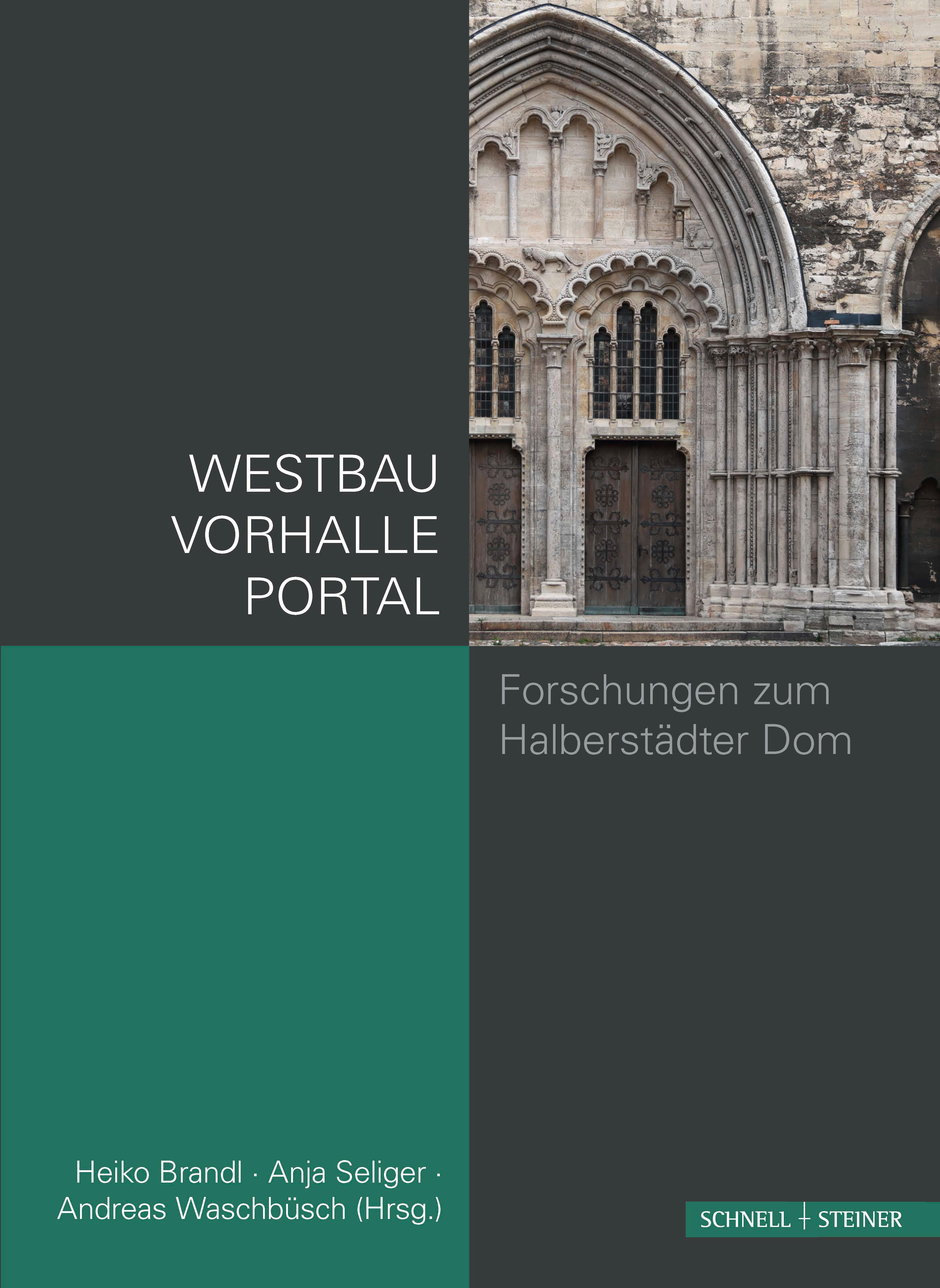 Vorderes Coverbild Westbau Vorhalle Portal