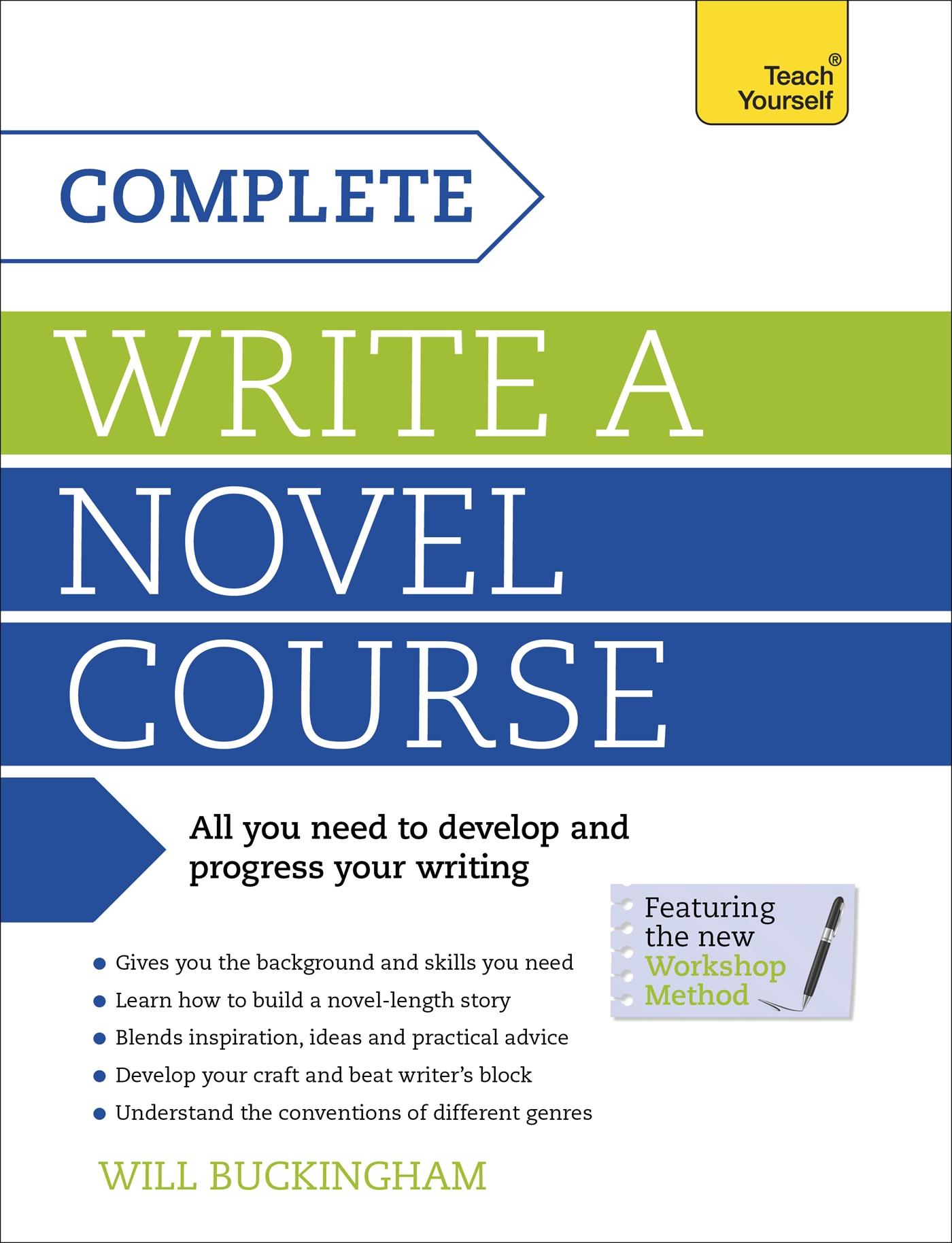 Vorderes Coverbild Complete Write a Novel Course
