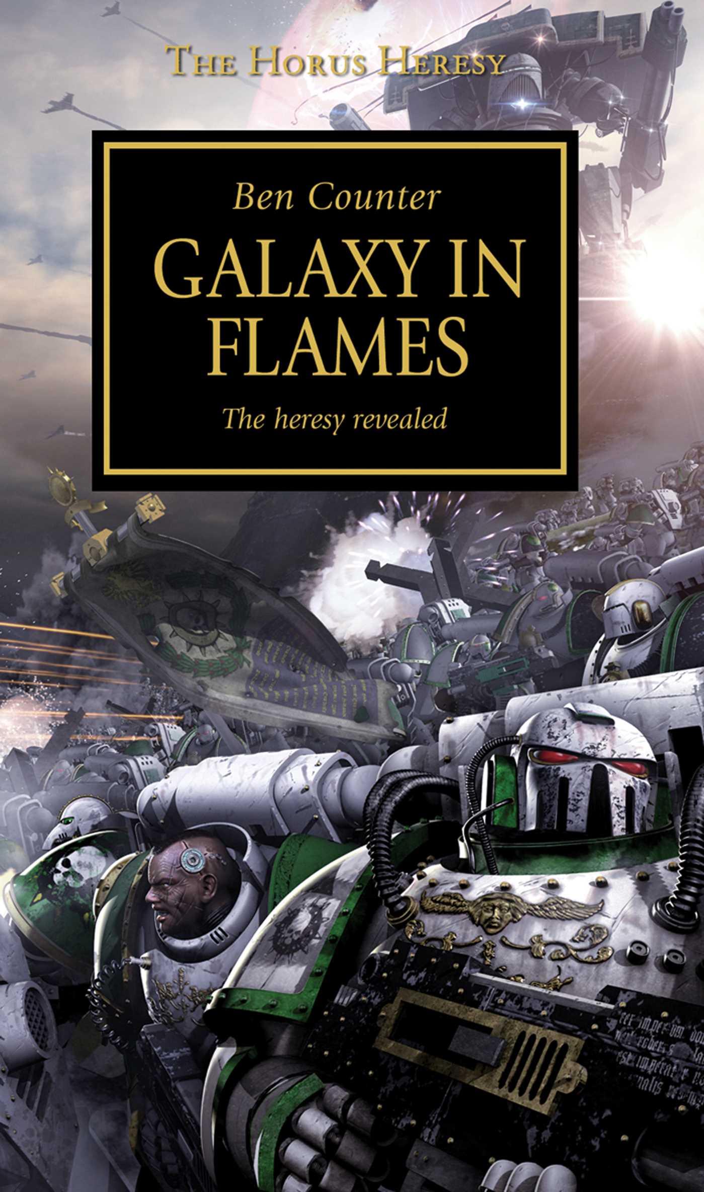 Vorderes Coverbild Horus Heresy - Galaxy in Flames