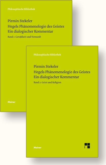 Vorderes Coverbild Hegels Phänomenologie des Geistes. Ein dialogischer Kommentar