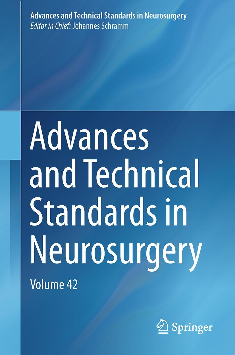 Vorderes Coverbild Advances and Technical Standards in Neurosurgery