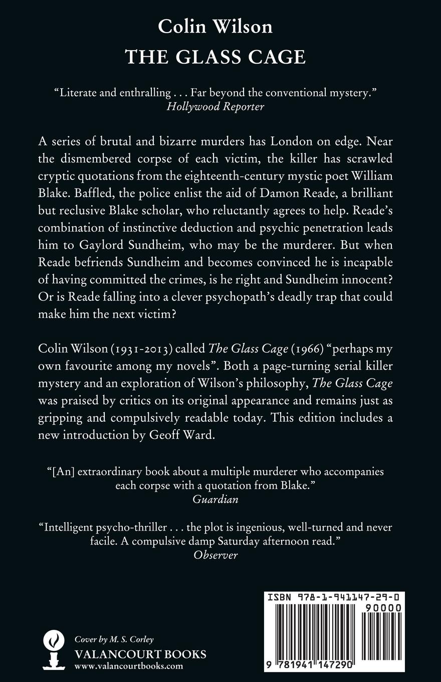 Rückseitencover The Glass Cage