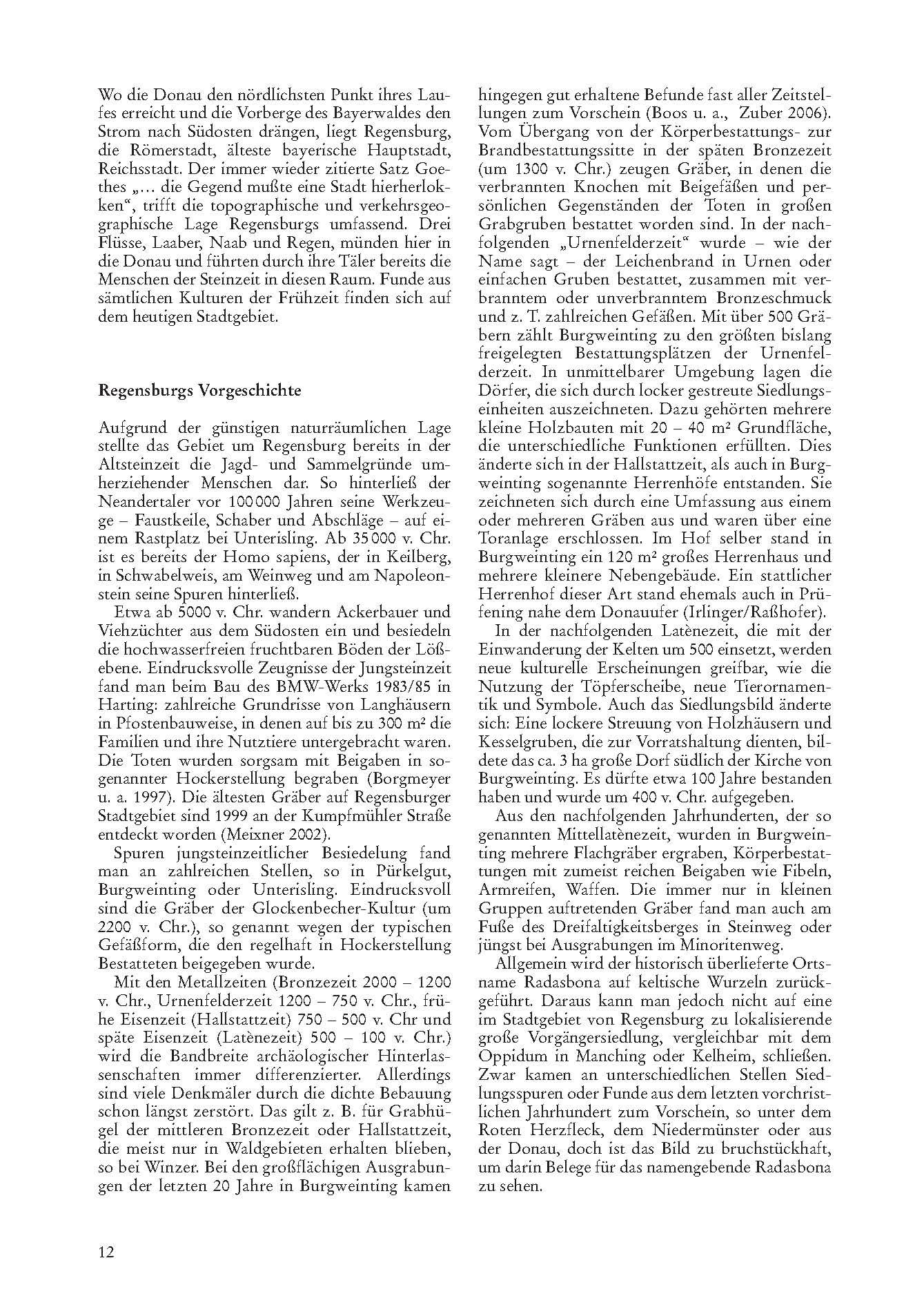 Beispielinhalt (Bild) Regensburg