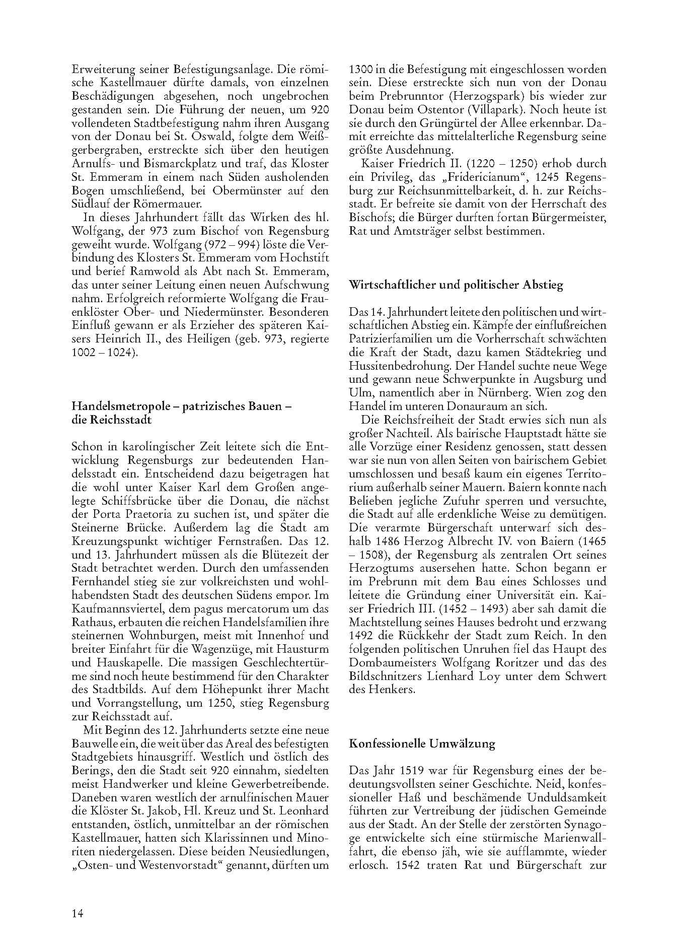 Beispielinhalt (Bild) Regensburg