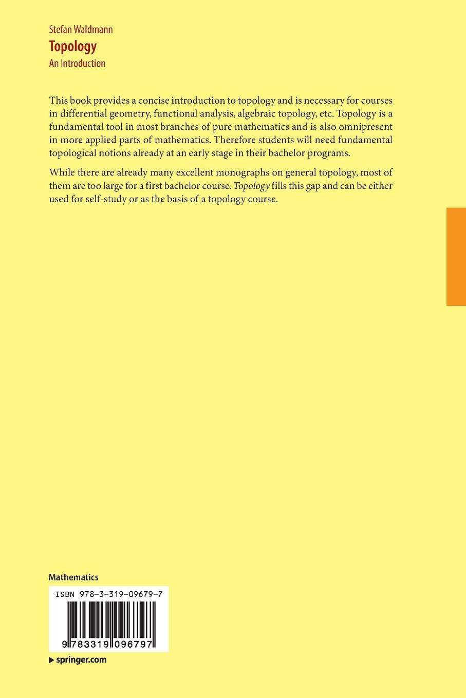 Rückseitencover Topology