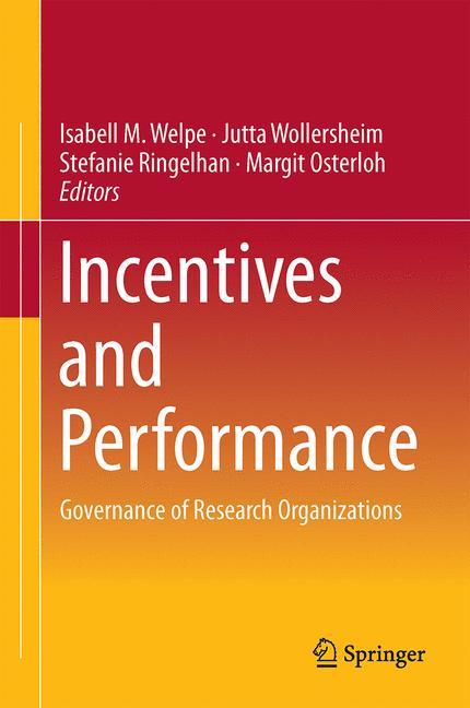 Vorderes Coverbild Incentives and Performance
