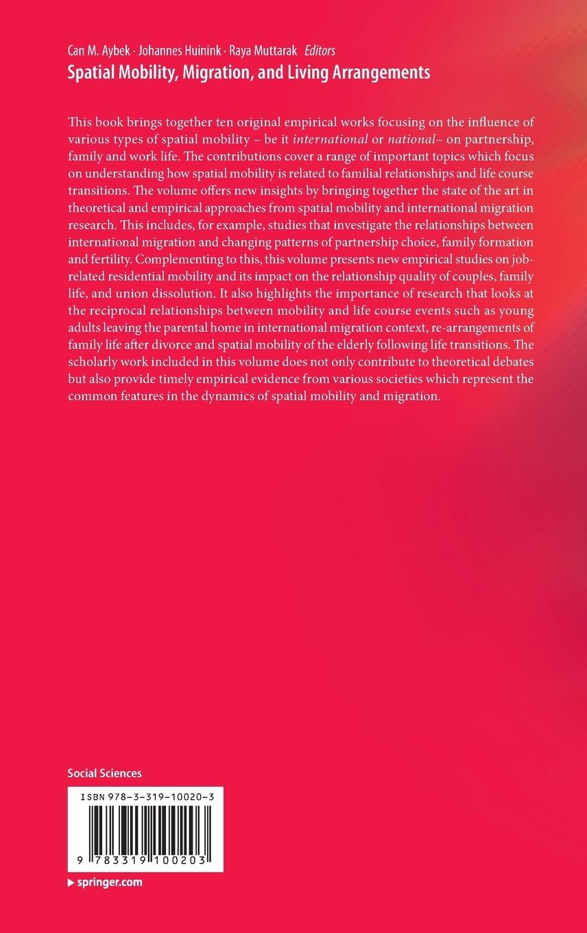 Rückseitencover Spatial Mobility, Migration, and Living Arrangements