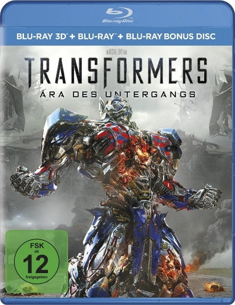 Vorderes Coverbild Transformers 4 - Ära des Untergangs (3D + 2D)