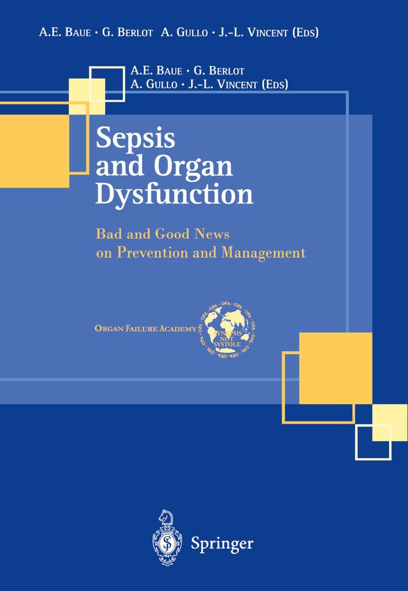 Vorderes Coverbild Sepsis and Organ Dysfunction