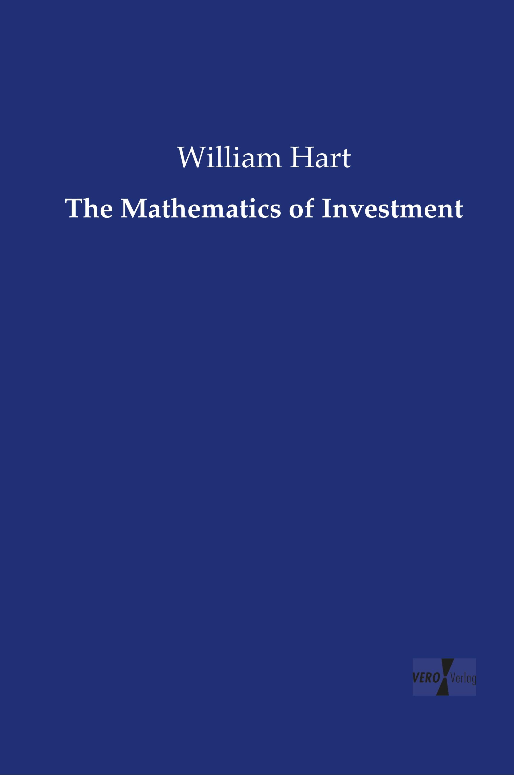 Vorderes Coverbild The Mathematics of Investment