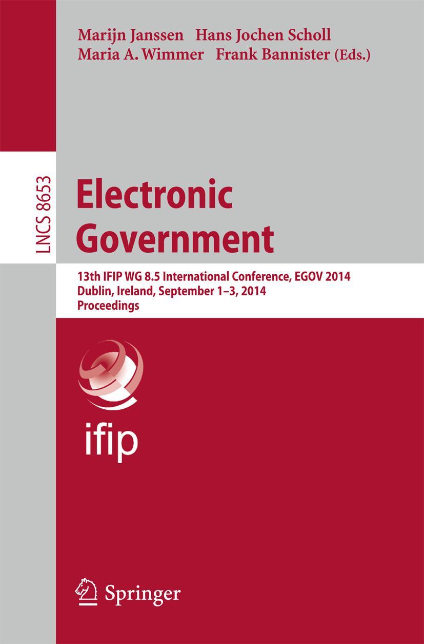 Vorderes Coverbild Electronic Government