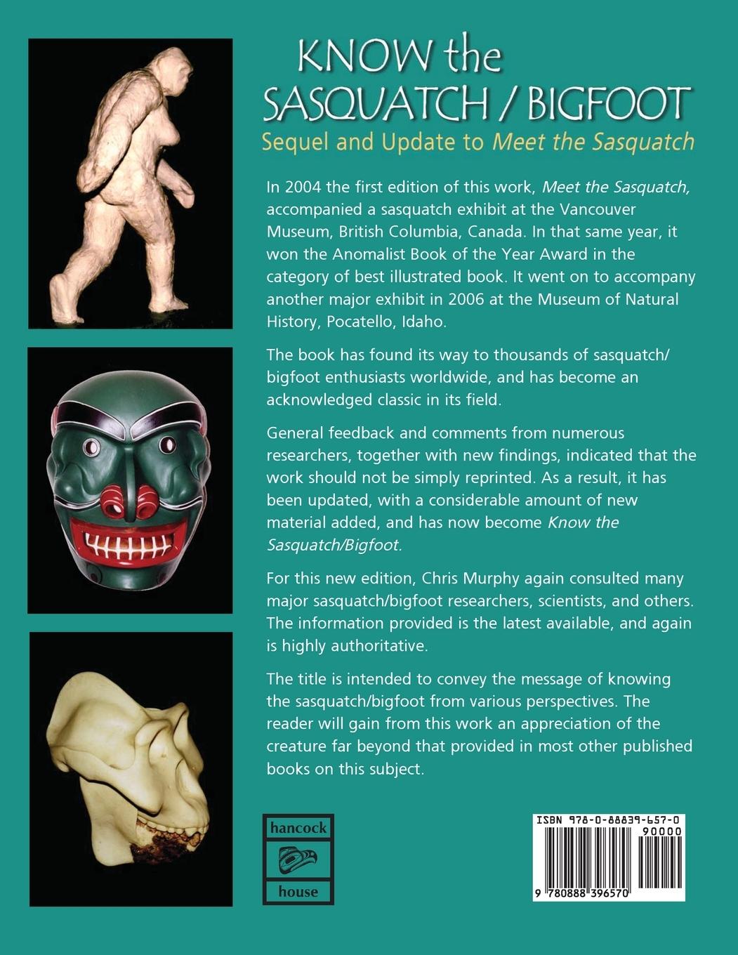 Rückseitencover Know the Sasquatch
