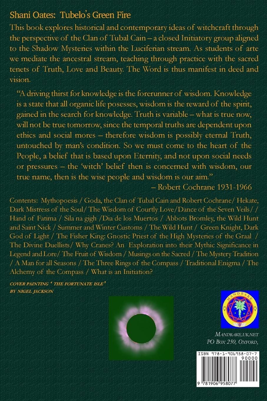 Rückseitencover Tubelo's Green Fire