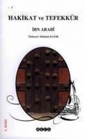 Vorderes Coverbild Hakikat ve Tefekkür