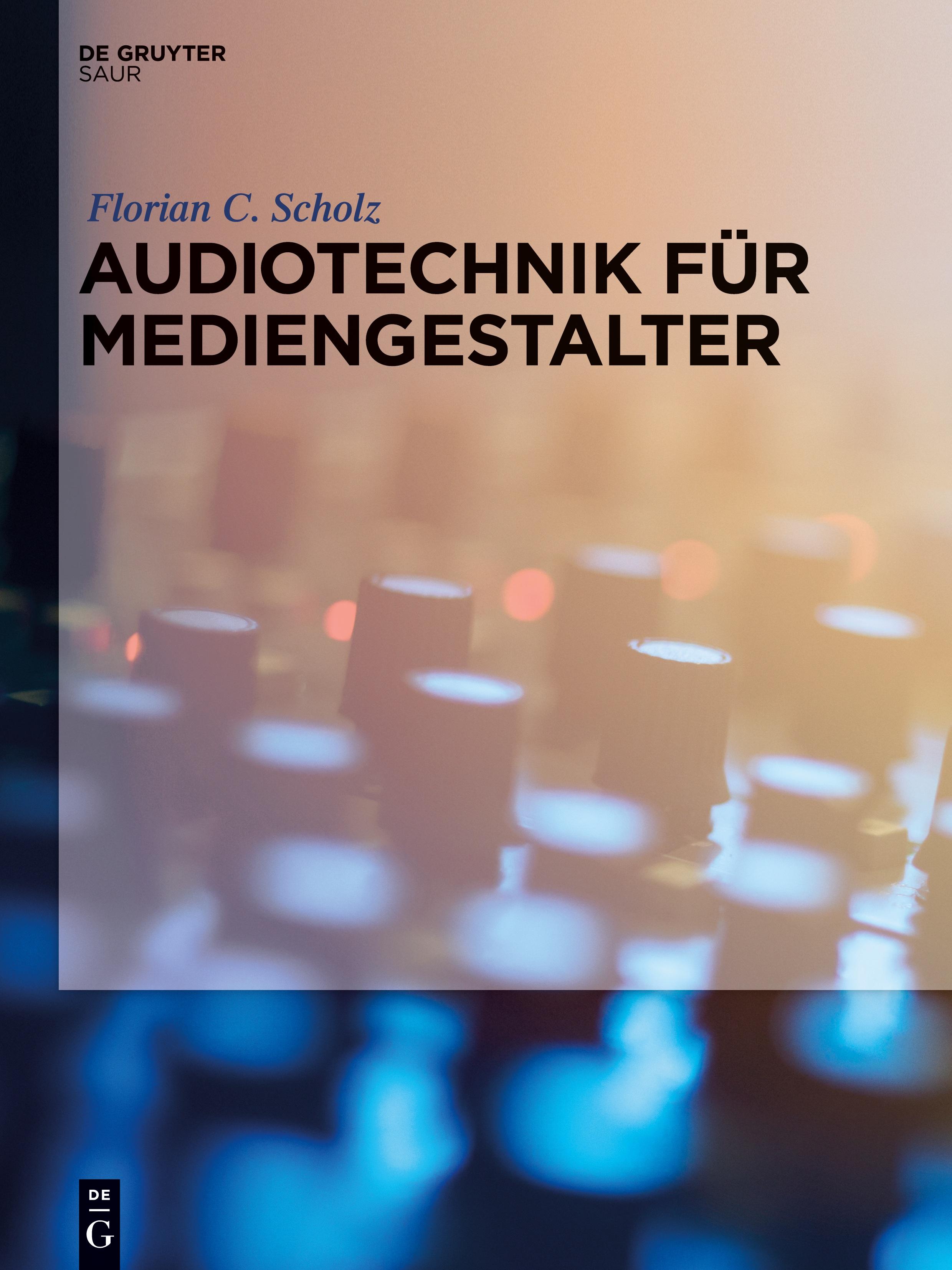 Vorderes Coverbild Audiotechnik für Mediengestalter