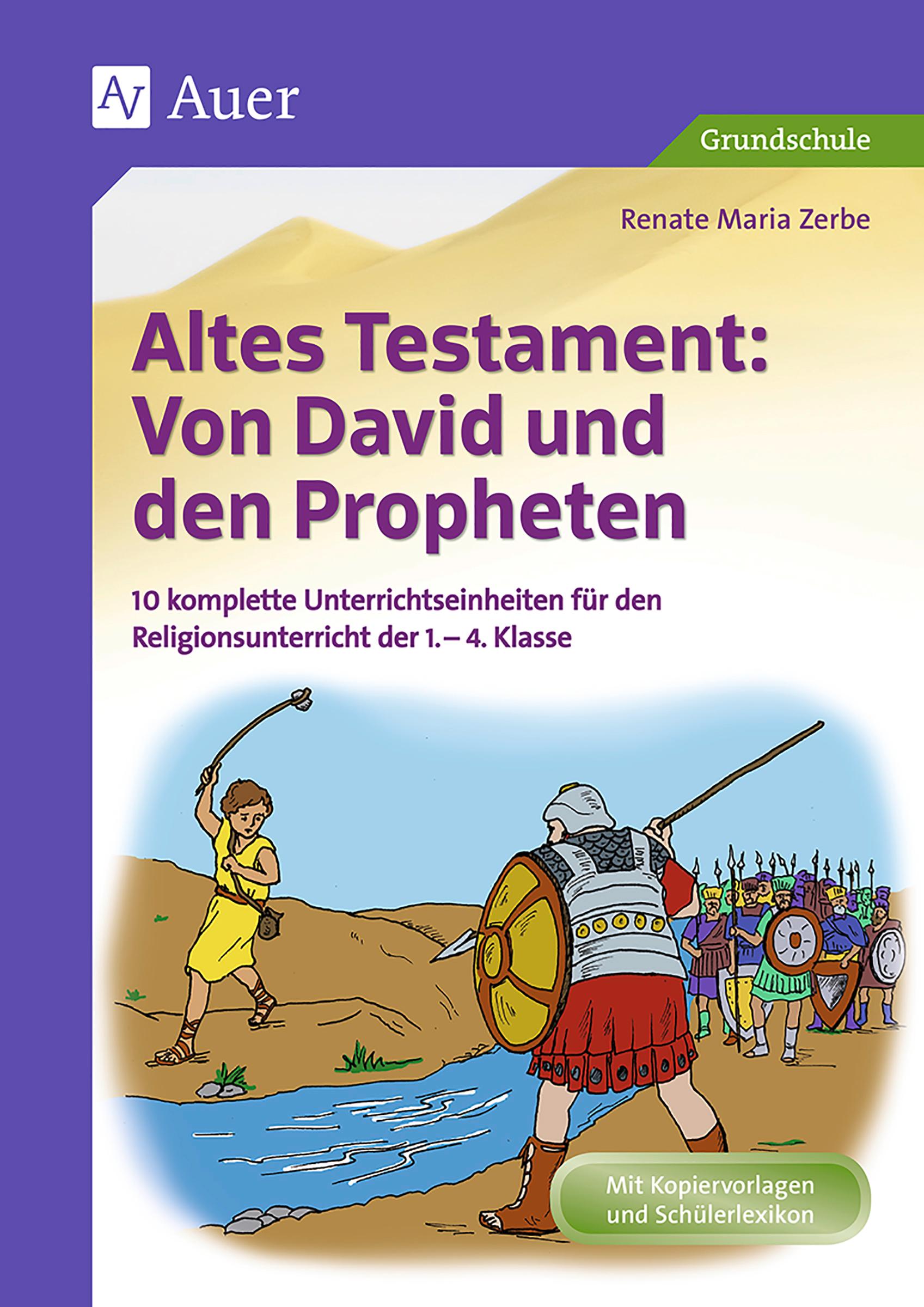 Vorderes Coverbild Altes Testament Von David und den Propheten