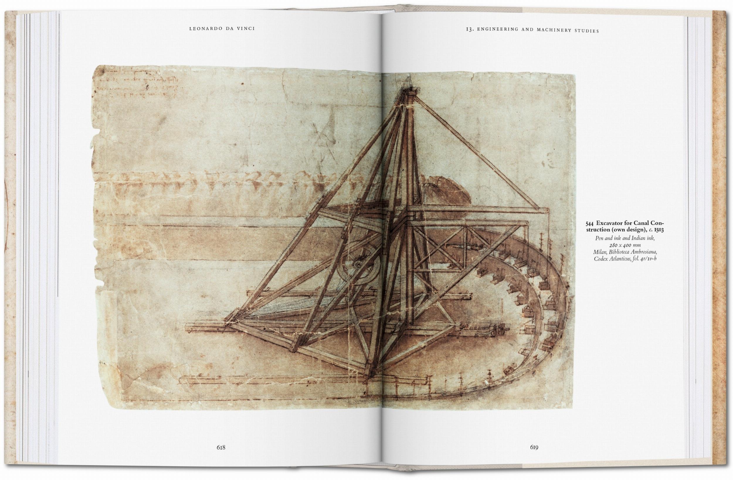 Beispielinhalt (Bild) Leonardo da Vinci. Das zeichnerische Werk