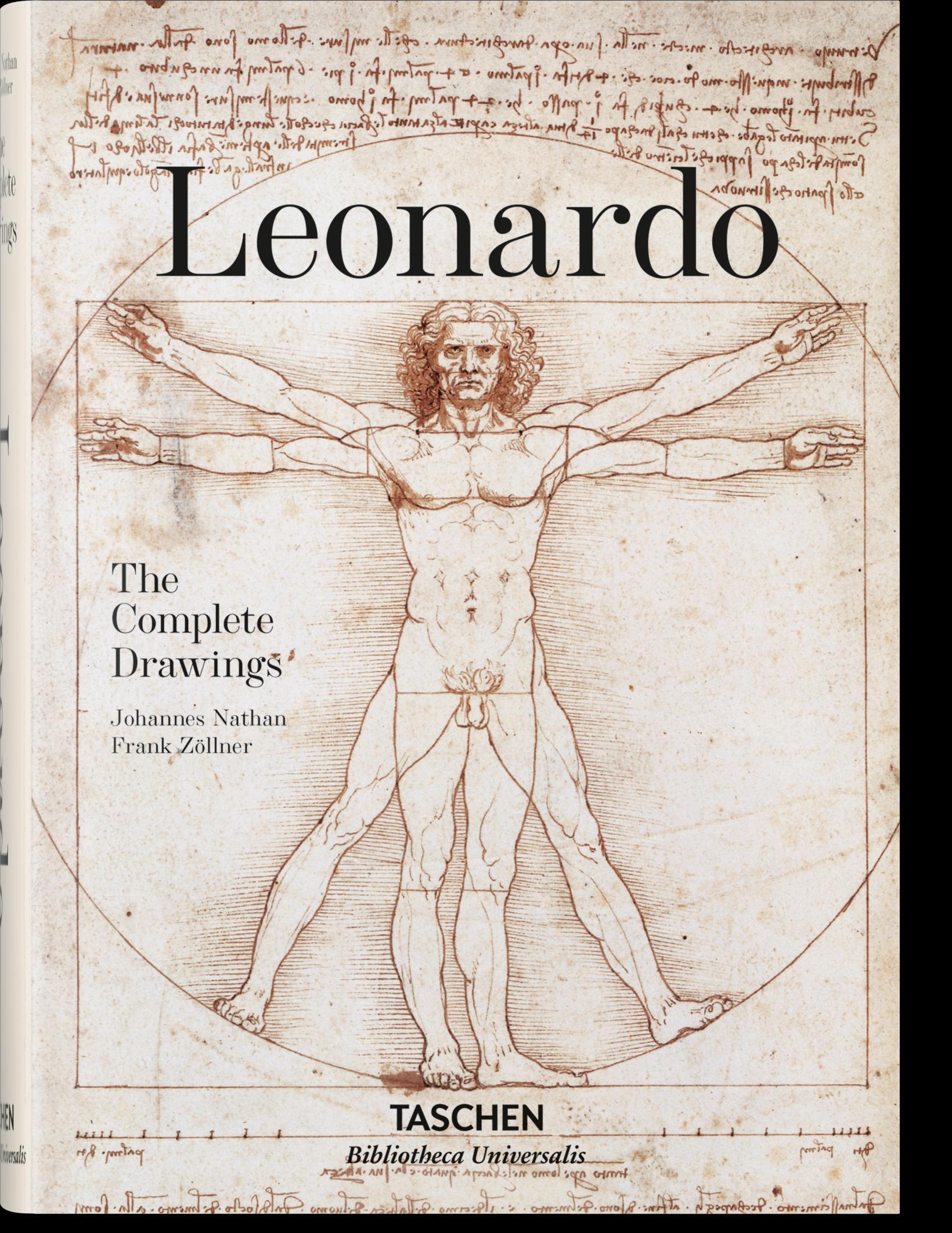 Vorderes Coverbild Leonardo da Vinci. Das zeichnerische Werk