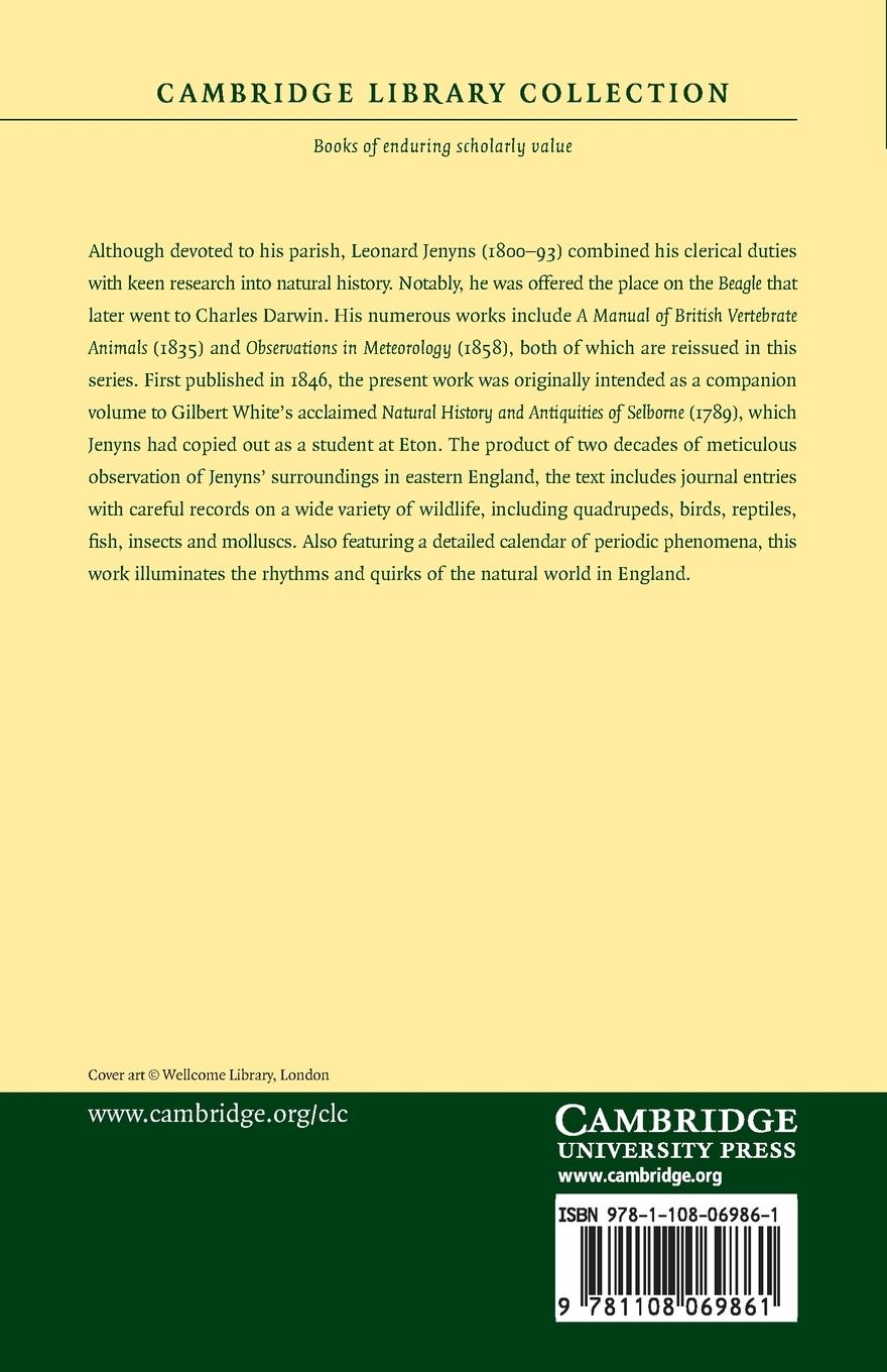 Rückseitencover Observations in Natural History