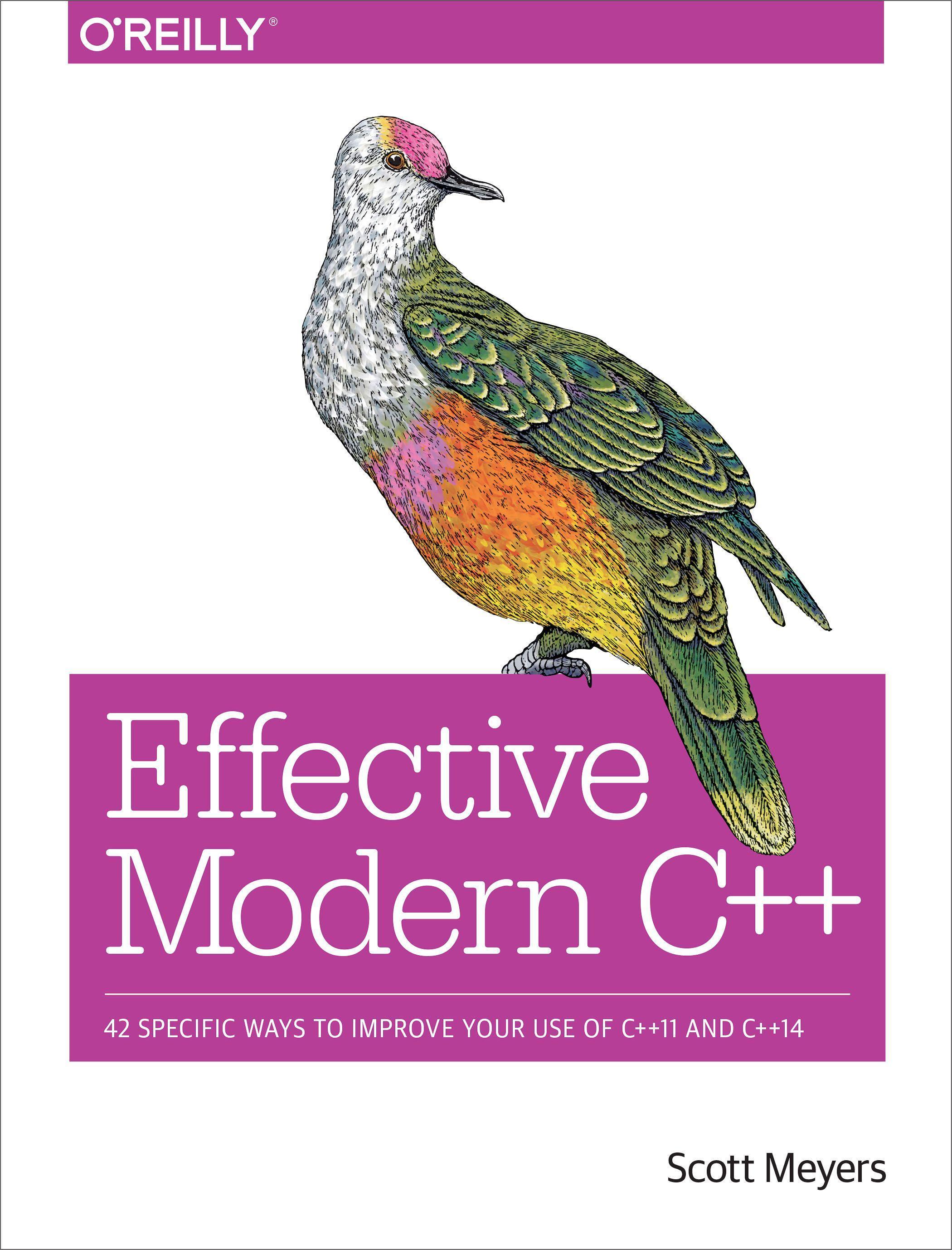 Vorderes Coverbild Effective Modern C++