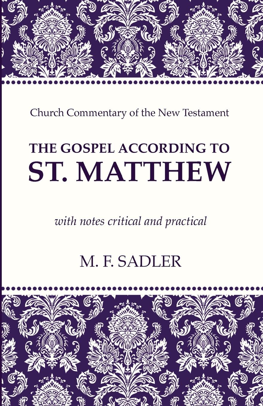 Vorderes Coverbild The Gospel According to St. Matthew