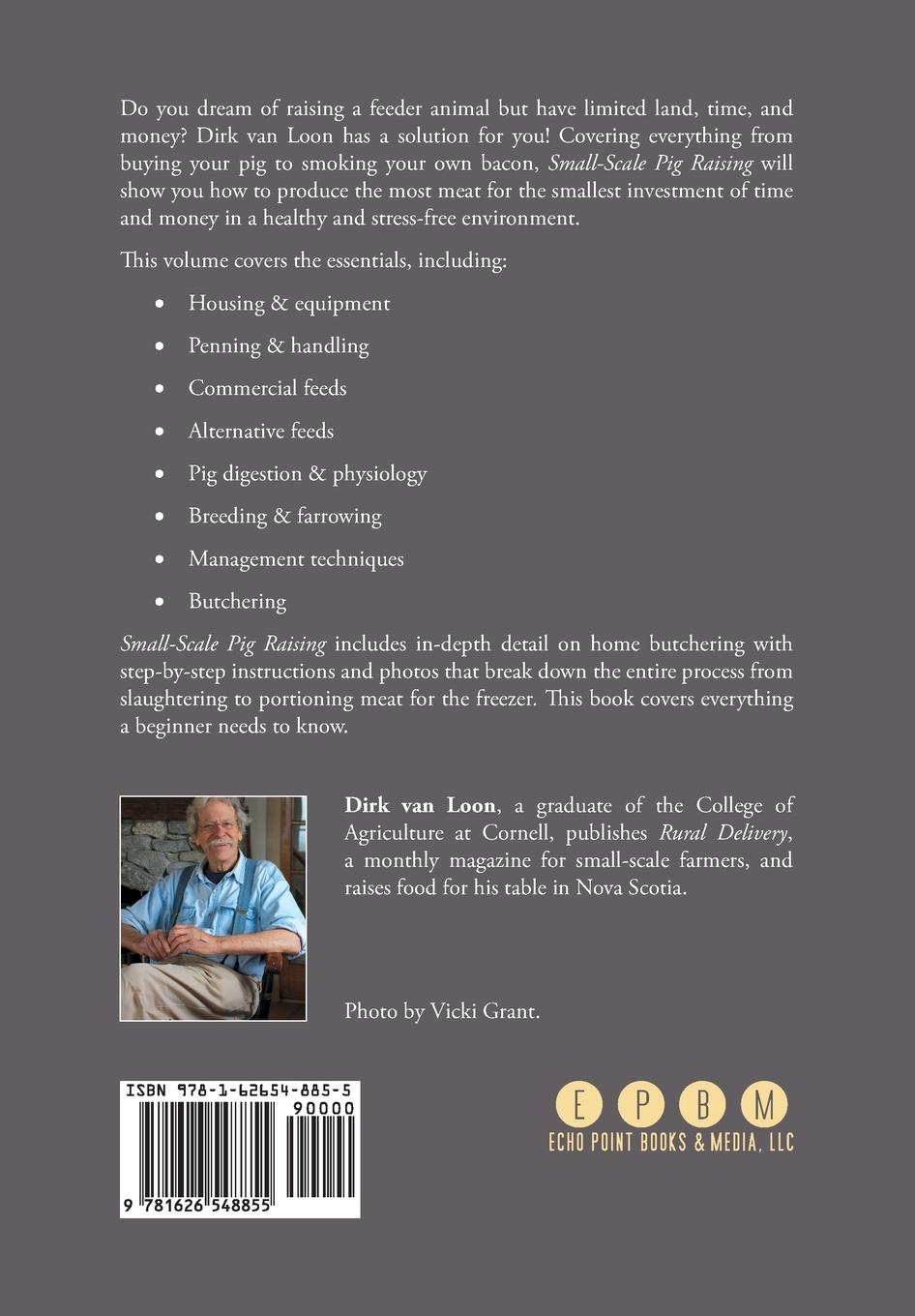 Rückseitencover Small-Scale Pig Raising