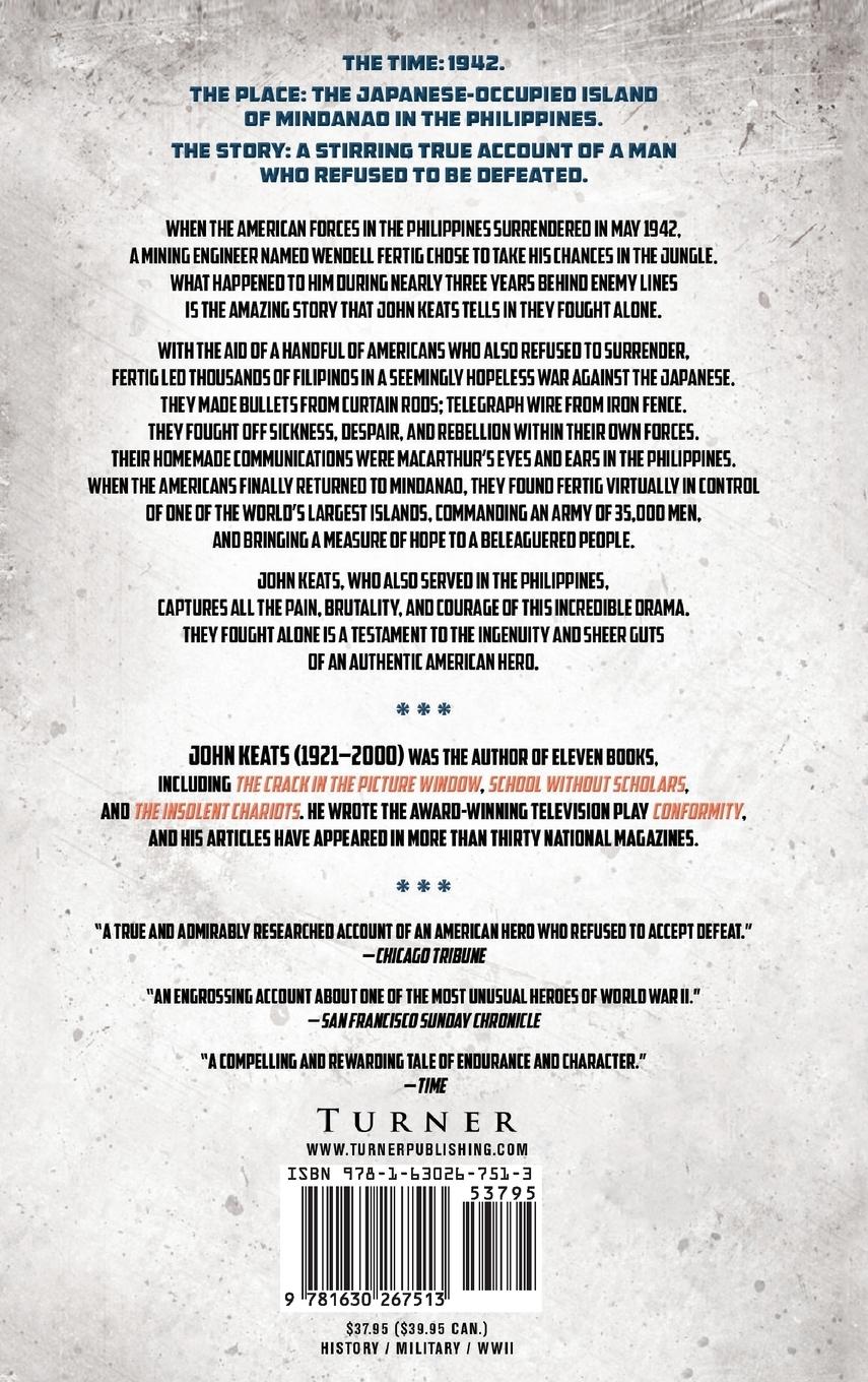 Rückseitencover They Fought Alone