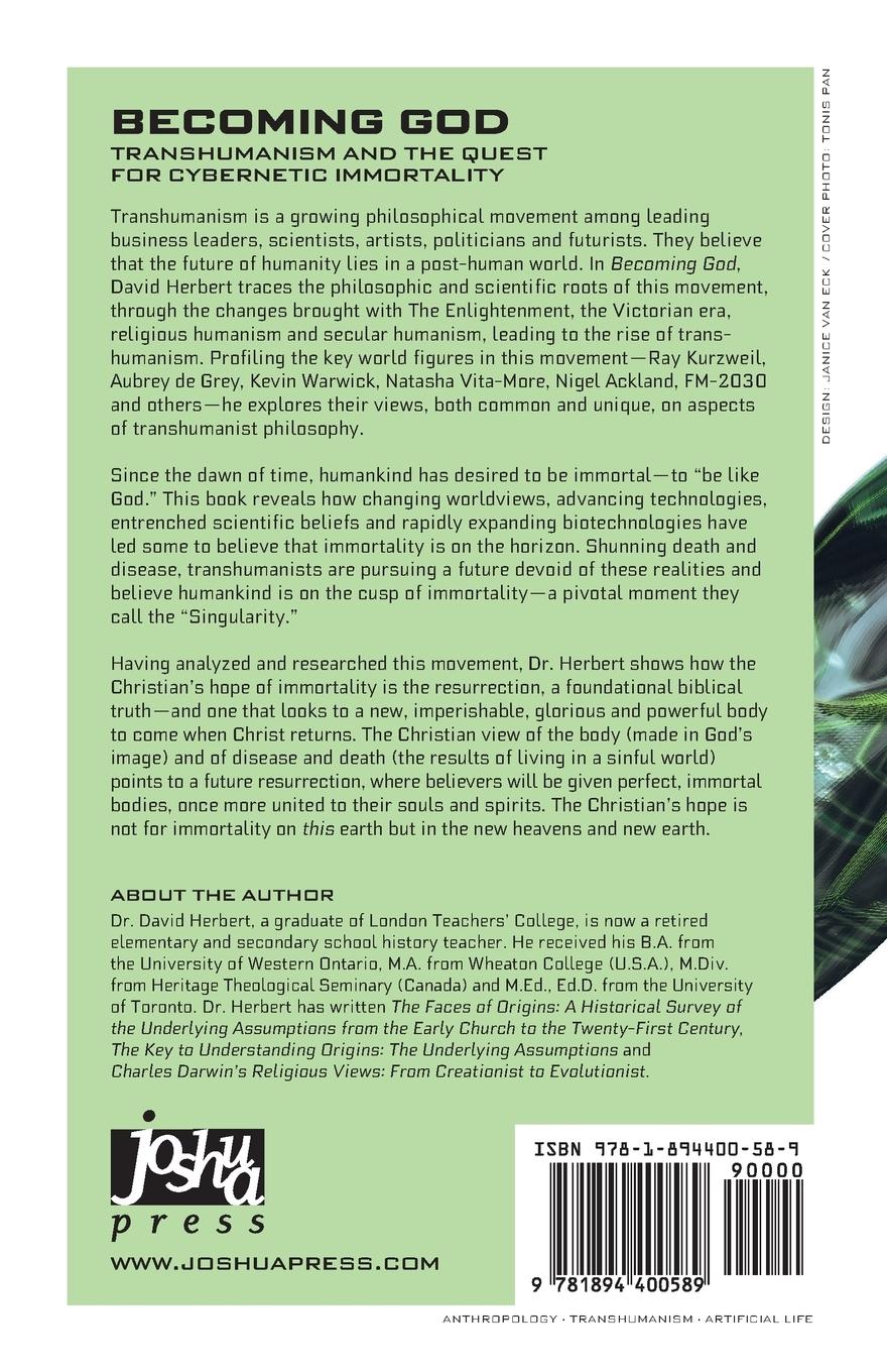 Rückseitencover Becoming God