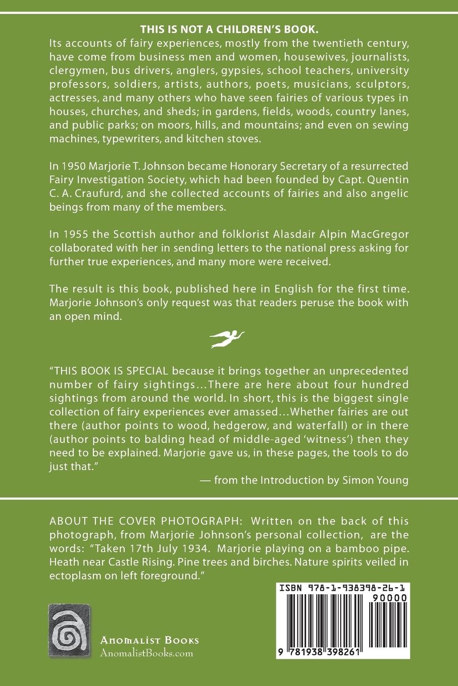 Rückseitencover Seeing Fairies