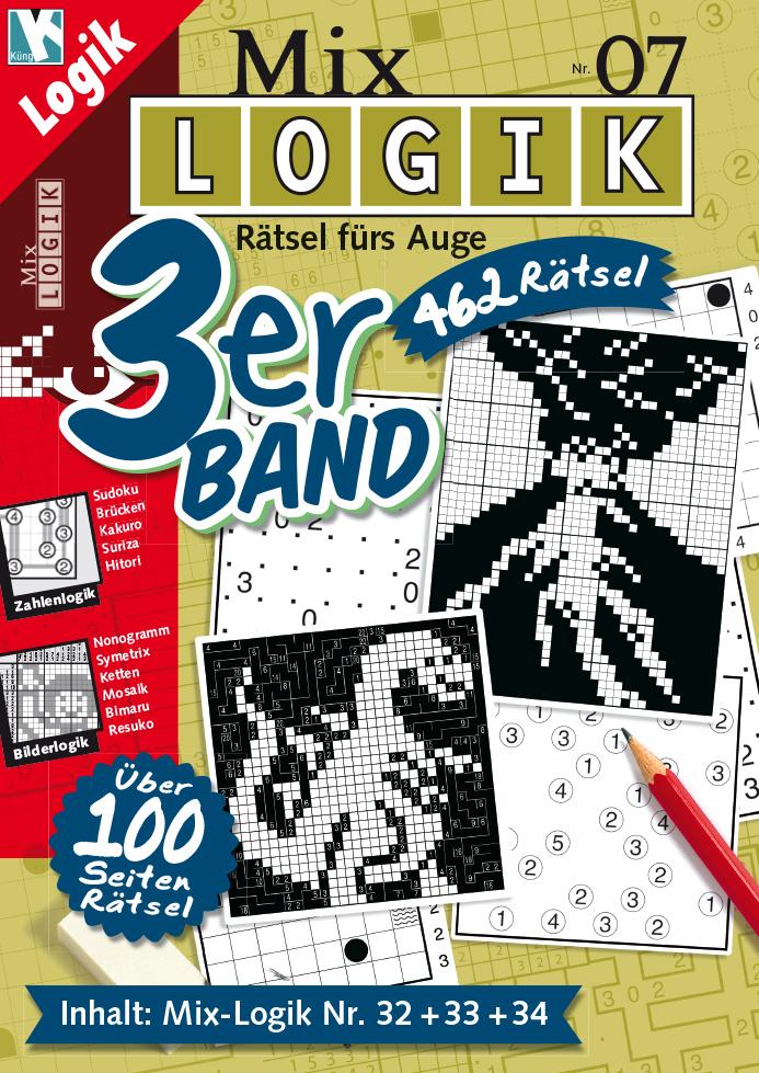 Vorderes Coverbild Mix Logik 3er-Band Nr. 7