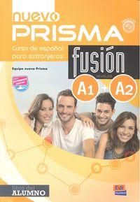 Vorderes Coverbild Nuevo Prisma Fusion A1 + A2 : Student Book