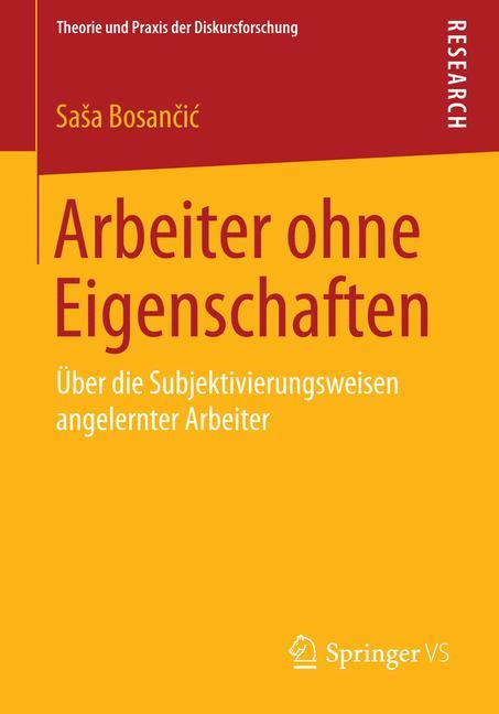Vorderes Coverbild Arbeiter ohne Eigenschaften